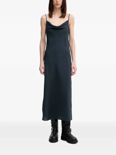 Rochie maxi Allsaints albastru