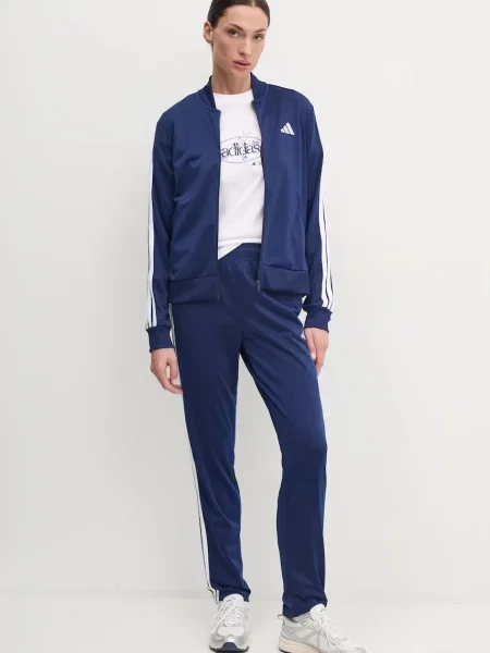 Trening Adidas cu dungi albastru