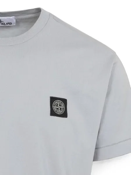 Tricou Stone Island cu strasuri gri