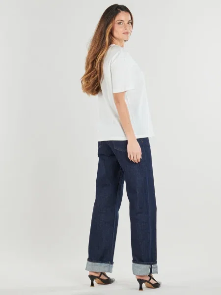 Tricou Pieces alb
