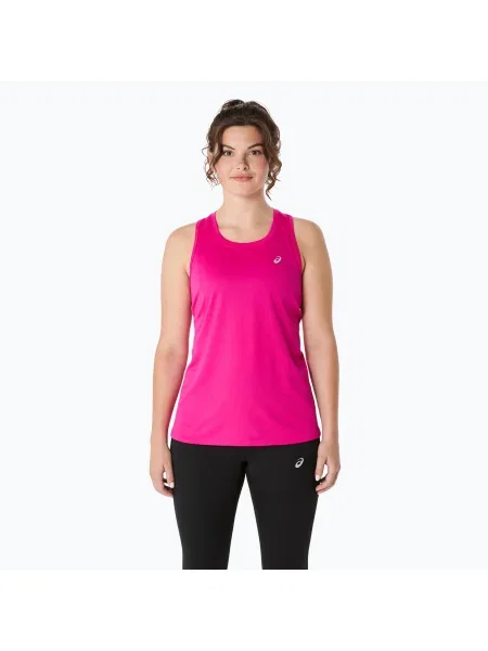 Női Asics Core Tank futó felső rave. Méret: L rózsaszín