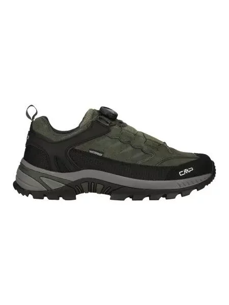 Cmp Rigel Low Fitgo WP buty trekkingowe skóra – Pine-Piombo czarne
