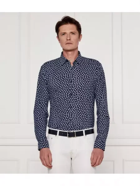 BOSS BLACK Cămașă negru