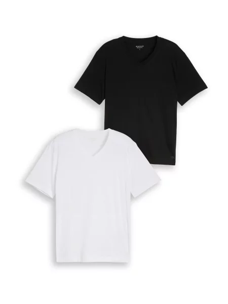 TOM TAILOR Tricou alb