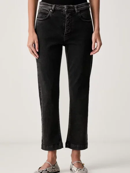 Pinko rifle slim fit dámske čierna