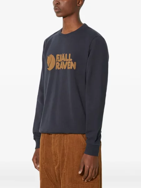 Hanorac crewneck Fjallraven albastru
