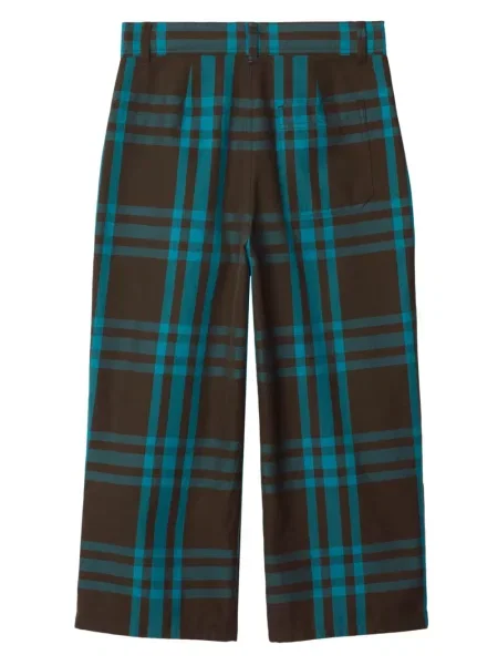 Spodnie dziecięce Burberry brązowe