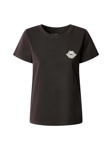 Tricou Pepe Jeans scurt alb