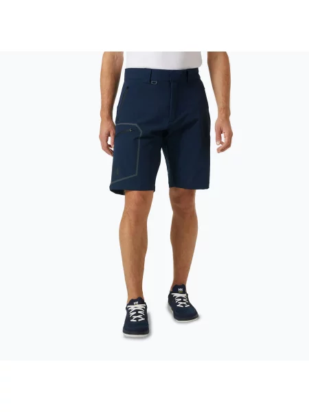 Jachtařské kraťasy Helly Hansen HP Racing Softshell navy tmavě modré