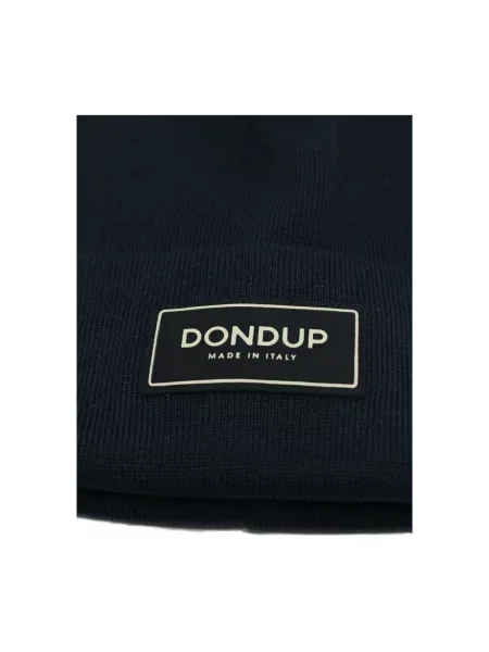 Czapka Dondup wełniana niebieska