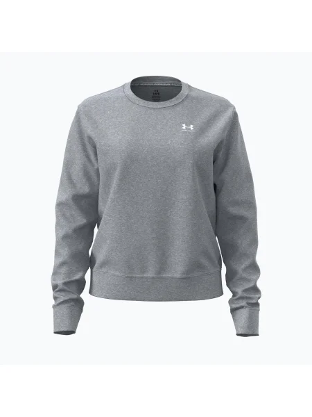 Кофта Under Armour Sport Terry Crew mod gray light heather/white біла