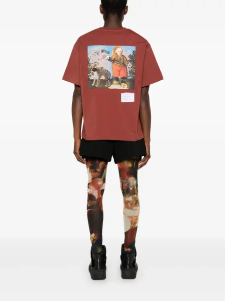 Tričko Charles Jeffrey Loverboy hnědé