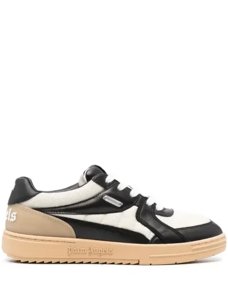 Sneakerși Palm Angels din piele alb