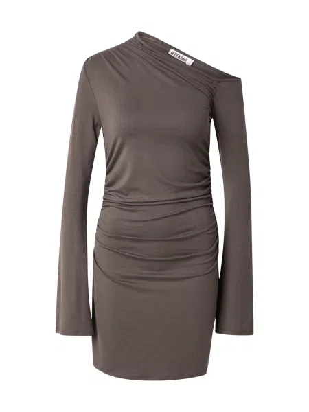 WEEKDAY Rochie Erin închis maro