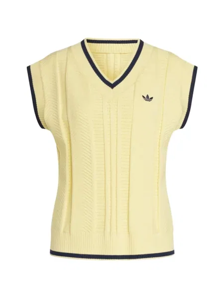 Vestă Adidas tricotate galben
