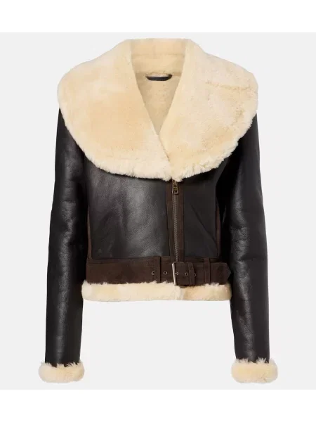 Geanta de piele Jw Anderson maro