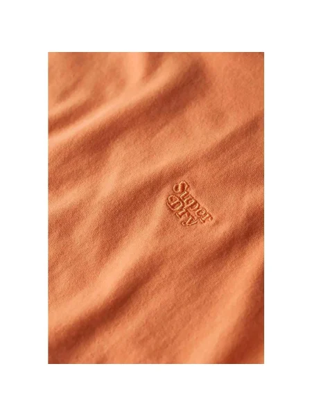 Tričko Superdry s autogramom oranžová