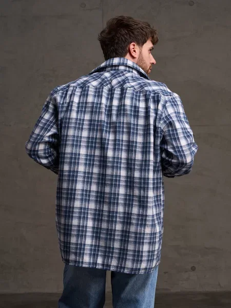 Сорочка в клітинку ISSA Plus мультиколор