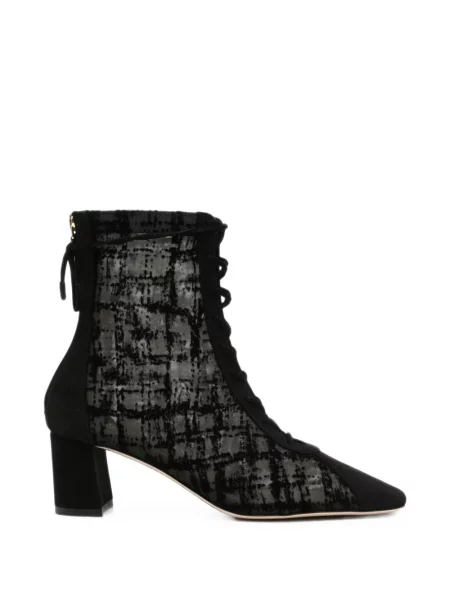 Botine Arteana cu șireturi din dantelă negru