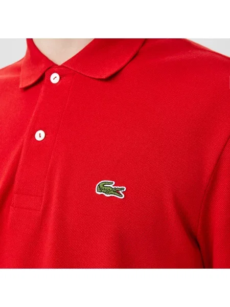 Lacoste поло червоне