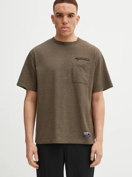 Neighborhood tricou din HEATHER FABRIC