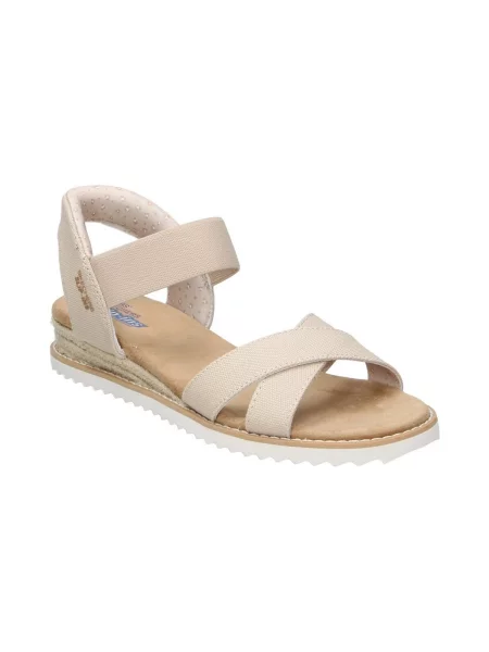 Sandále Skechers béžová
