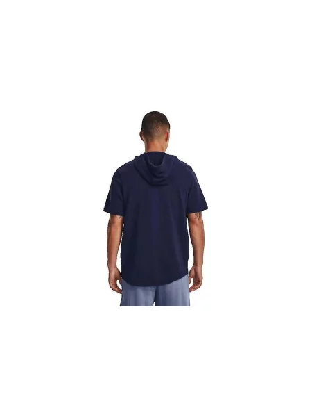 Geacă Under Armour din material terry albastru