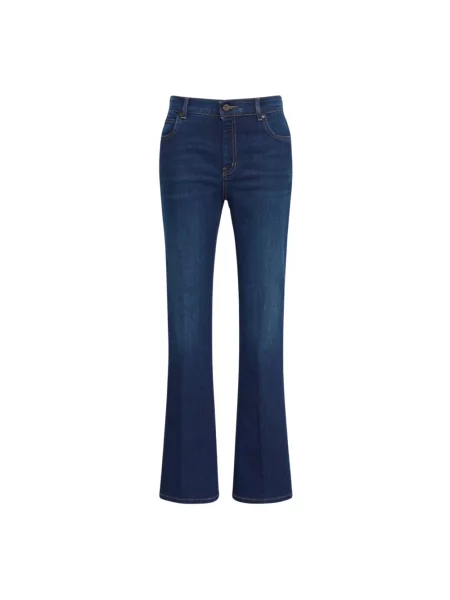 Jeansy Weekend Max Mara niebieskie