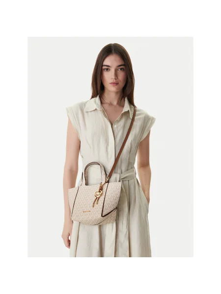 Дамска чанта MICHAEL Michael Kors Екрю