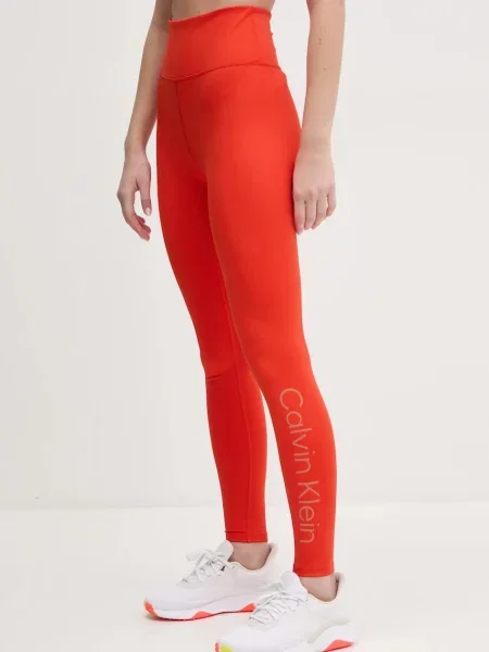 Панталон Calvin Klein Performance червено