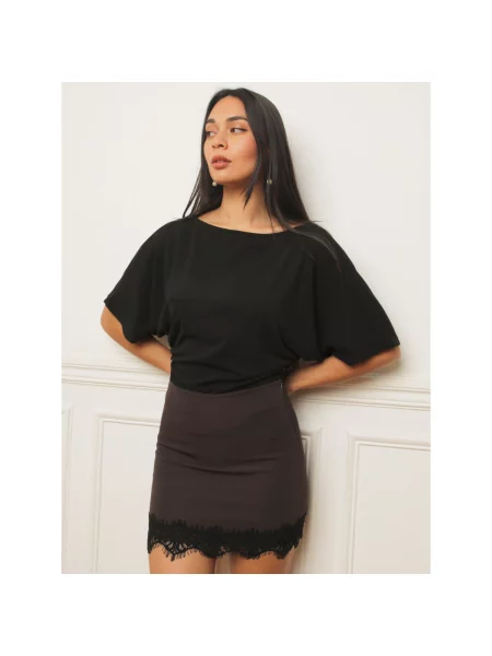 Suknja La Modeuse smeđa