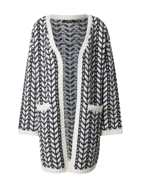 VERO MODA Kardigan Coretta světle béžová černá
