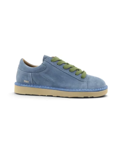 Sneakersy Panchic skórzane niebieskie
