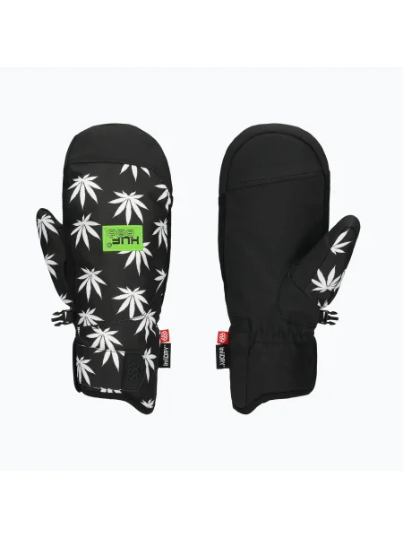 Мъжки ръкавици за сноуборд Primer Mitt huf plantlife черно