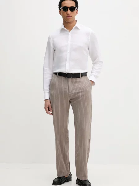 Calvin Klein ing férfi lenvászon fehér