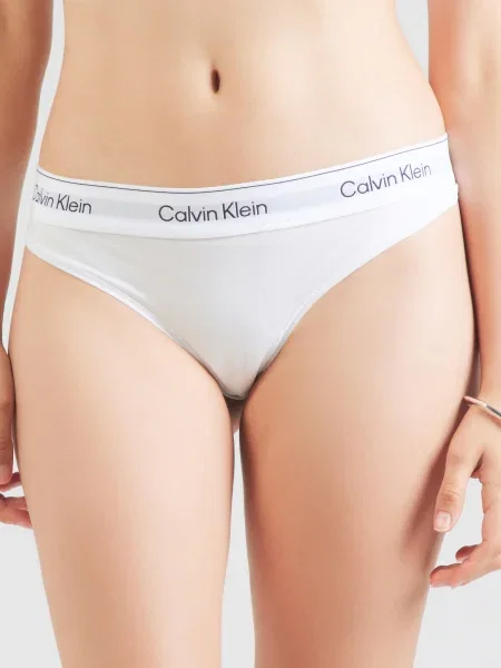 Calvin Klein Underwear Tanga negru alb