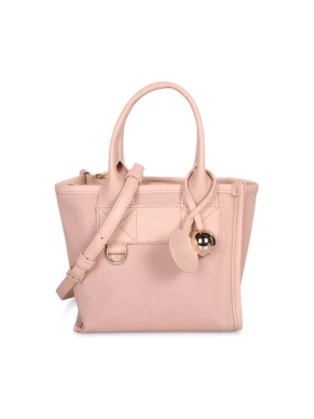 Furla Torebki Kobieta ONE SIZE Skóra Wysokiej jakości skóra. Kompaktowa różowy