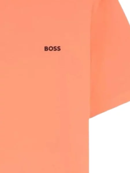 Tricou Boss cu imagine portocaliu