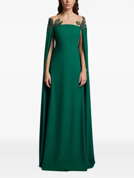 Rochie maxi Cristallini verde