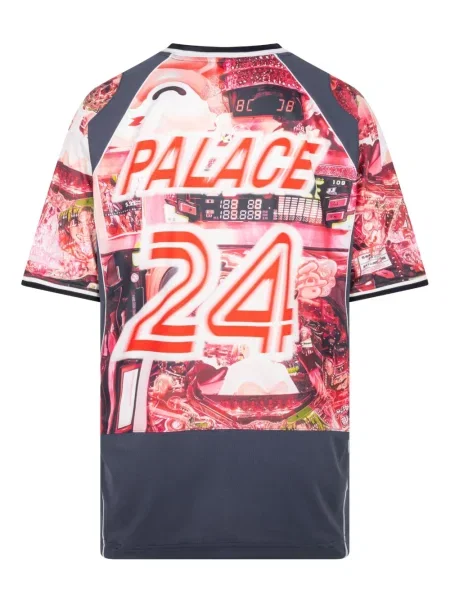 Tricou Palace din jerseu albastru