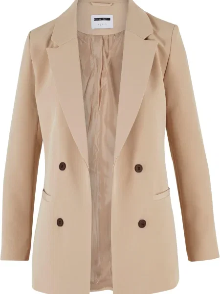 Noisy may Geacă tricotată / mai multe culori bej