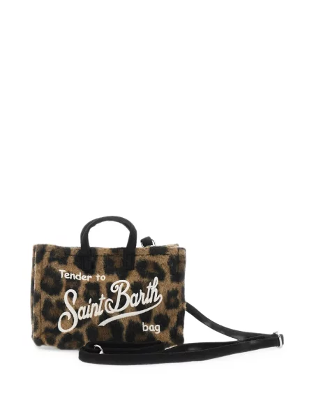 Dětska shopper kabelka Mc2 Saint Barth hnědá