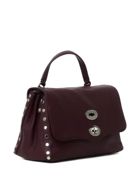 Geantă shopper Zanellato din piele violet