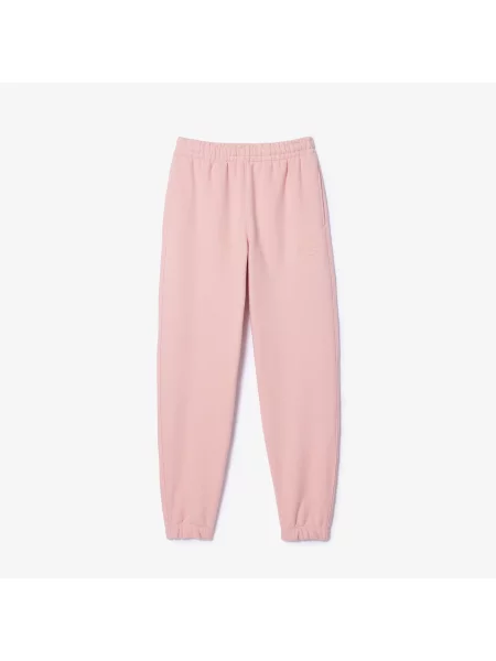Lacoste Spodnie Dresowe Z Haftem Jogger niebieskie