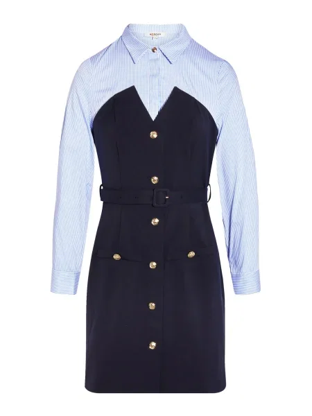 Morgan Rochie tip bluză deschis / închis albastru