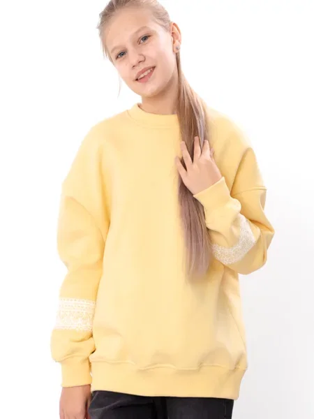 Дитячий Світшот Носи своє бавовна/поліестер жовтий