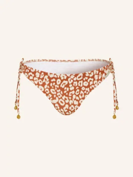 Lidea Trojúhelníkové Bikiny Gilded Wild S Třpytivou Nití koňaková / krémová