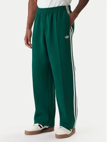 Adidas Pantaloni trening adicolor Spacer Track Baggy Fit verde