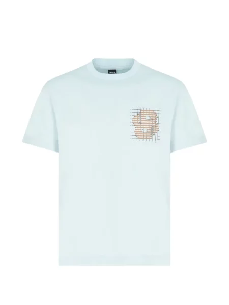 Tricou Hugo cu imagine albastru