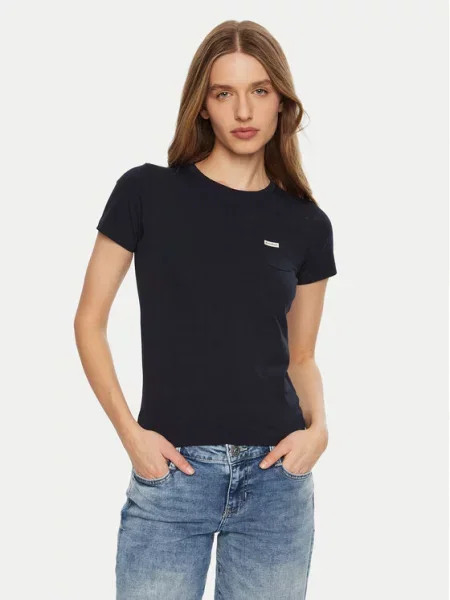 Guess Jeans Majica kratkih rukava plava